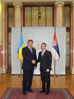 6. јун 2013. Председник Народне скупштине и председник Украјине